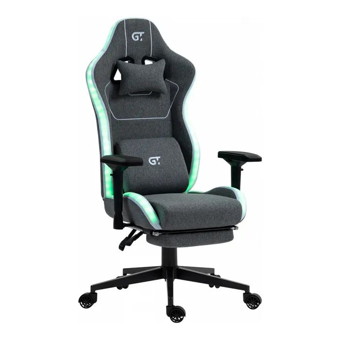 Кресло игровое GT Racer X-2306 Gray (X-2306 Fabric Gray L) изображение 3