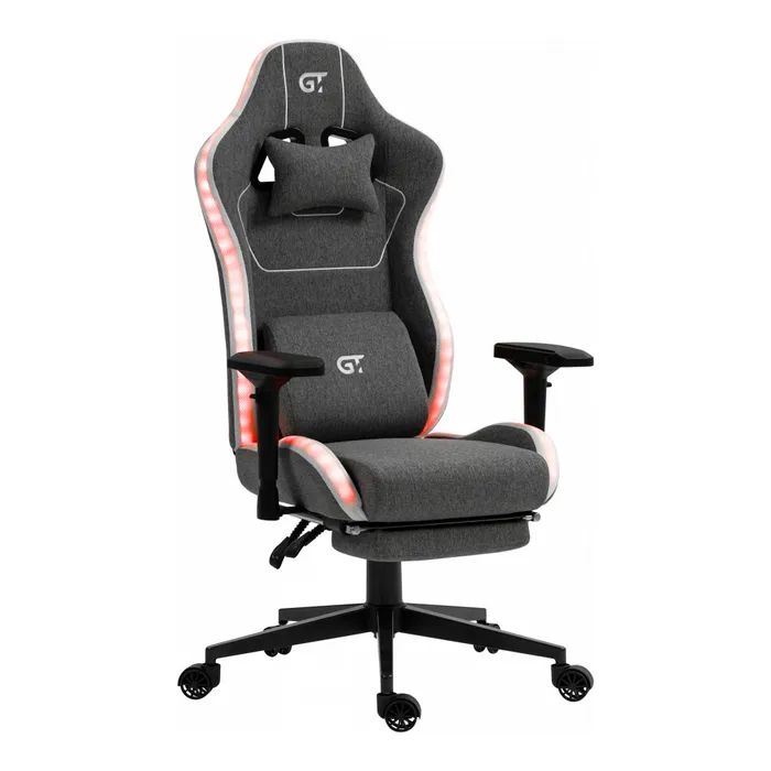 Кресло игровое GT Racer X-2306 Gray (X-2306 Fabric Gray L) изображение 4