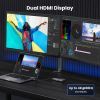 Концентратор Ugreen USB3.1 Type-C to HDMIx2 4K60Hz (8k30Hz)/USB3.0x2/Type-C/PD 100W CM498 (15852) зображення 3