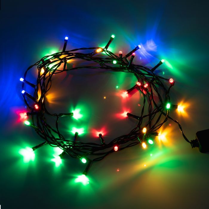 Гирлянда YES! Fun Нить 40 LED Разноцветная 4 м Статичная (975048) изображение 3