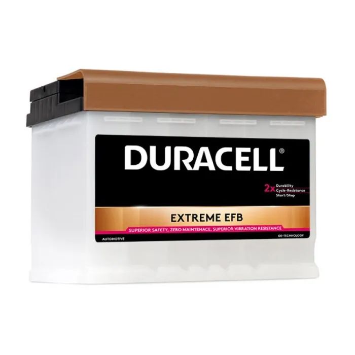 Акумулятор автомобільний Duracell Extreme EFB DE75HEFB 75Ah 700A R+ (DE75HEFB)