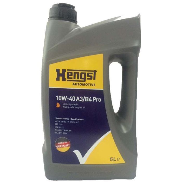 Моторное масло HENGST 10W-40 A3/B4 Pro, 5л (555800000)