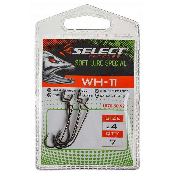 Крючок Select WH-11 04 (7 шт/уп) (1870.50.92) изображение 2