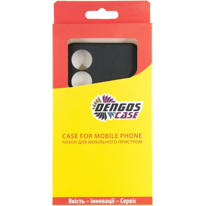 Чохол до мобільного телефона Dengos Carbon ZTE Blade A34 (black) (DG-TPU-CRBN-220) зображення 5