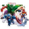 Пазл Clementoni светящийся в темноте Avengers серия Glowing, 104 элемента (27554) изображение 2