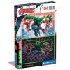 Пазл Clementoni светящийся в темноте Avengers серия Glowing, 104 элемента (27554)