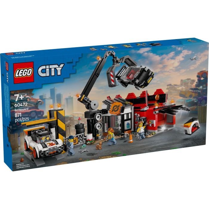 Конструктор LEGO City Свалка с автомобилями (60472)