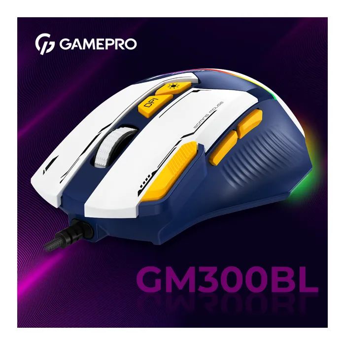 Мишка GamePro GM300R USB Red/Black (GM300R) зображення 5