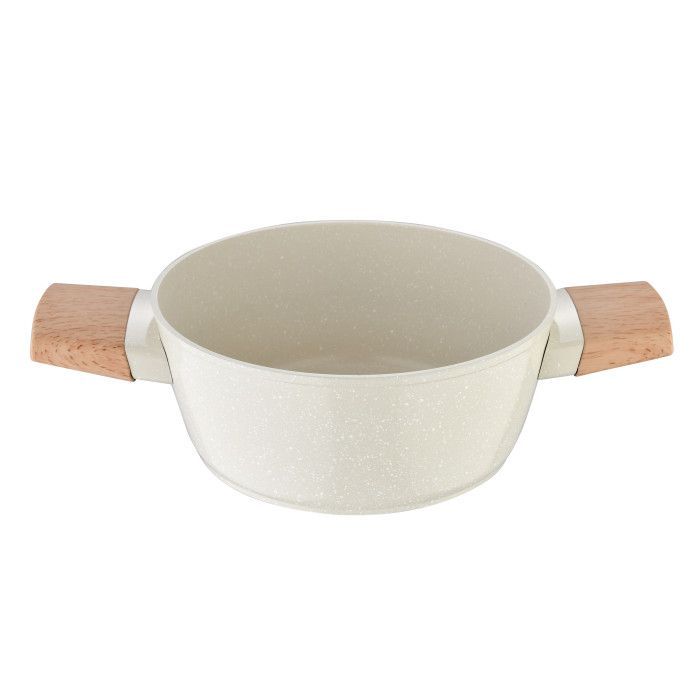 Кастрюля Bergner Naturally, з кришкою 20 см, 2.4 л (BG-34745-CR) изображение 3