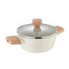 Кастрюля Bergner Naturally, з кришкою 20 см, 2.4 л (BG-34745-CR)