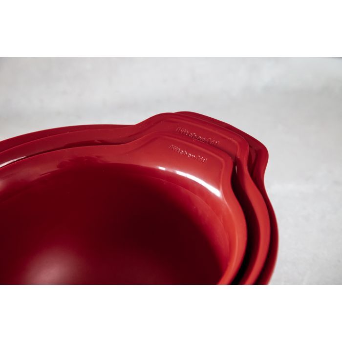 Миска KitchenAid Universal, набір 3 шт, червоний (KQG175OSERE) зображення 9