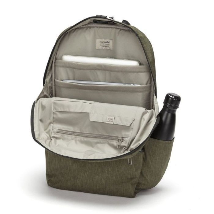 Рюкзак туристический Pacsafe Metrosafe X 20L backpack хакі (30640517) изображение 4