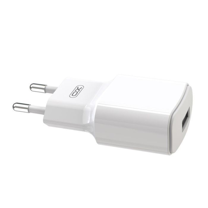 Зарядний пристрій XO L73 2.4A/1USB + cable lightning White (XO-L73i-WH) зображення 5