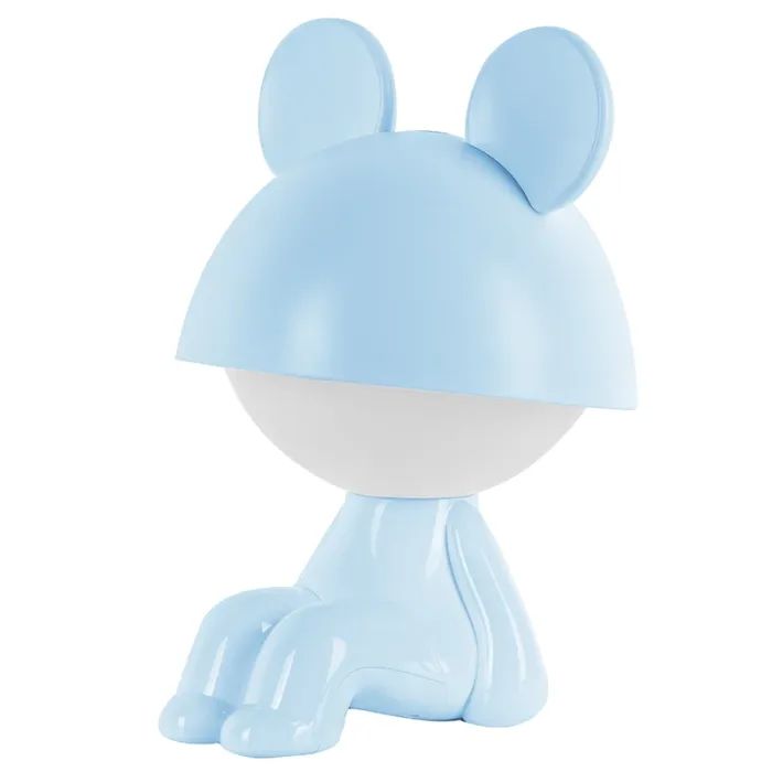 Ночник Kite Светильник LED с аккумулятором Cute Mouse, голубой (K25-316-2-3)