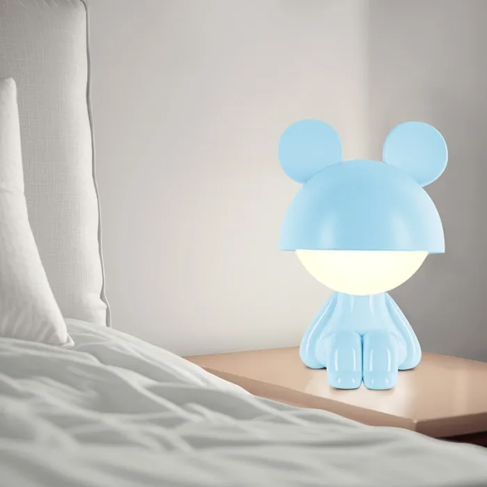 Нічник Kite Світильник LED з акумулятором Cute Mouse, персиковий (K25-316-2-4) зображення 5