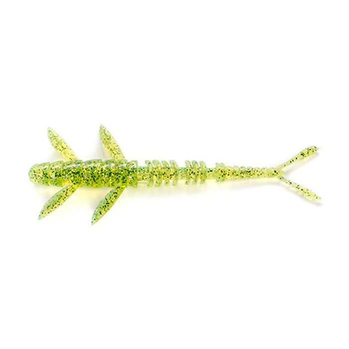 Силикон рыболовный FishUP Flit 2" 026 - Flo Chartreuse/Green (9шт/уп) (1864.01.30)