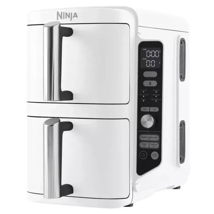 Мультипечь Ninja Double Stack XL 2-Level Air Fryer 9,5 л (SL400EUWH) изображение 3
