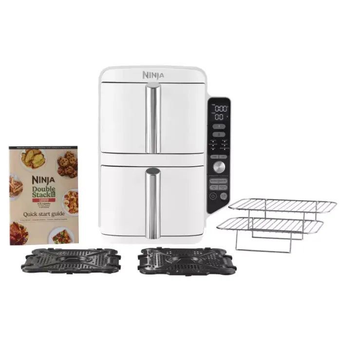 Мультипечь Ninja Double Stack XL 2-Level Air Fryer 9,5 л (SL400EUWH) изображение 9