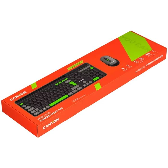 Комплект Canyon HSET-W5 Wireless UA Black (CNS-HSETW5BK) изображение 6