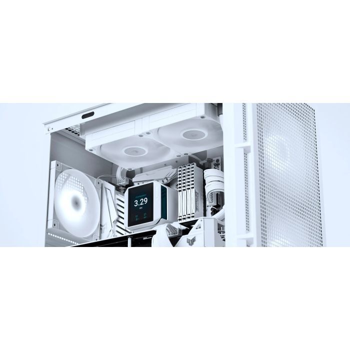 Система жидкостного охлаждения Deepcool Mystique 240 White (R-LX240-WHDSNMP-G-1) изображение 8