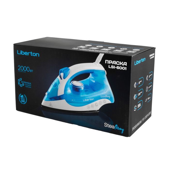 Утюг Liberton LSI-6001 изображение 8