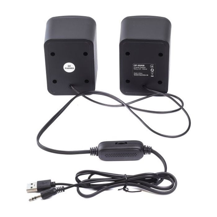 Акустическая система Maxxter CSP-U005RGB USB Black (CSP-U005RGB) изображение 4