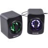 Акустическая система Maxxter CSP-U005RGB USB Black (CSP-U005RGB)
