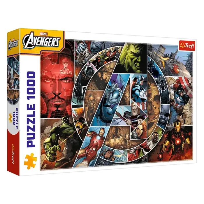 Пазл Trefl Marvel Heroes Мстители 1000 элементов (5900511109344)