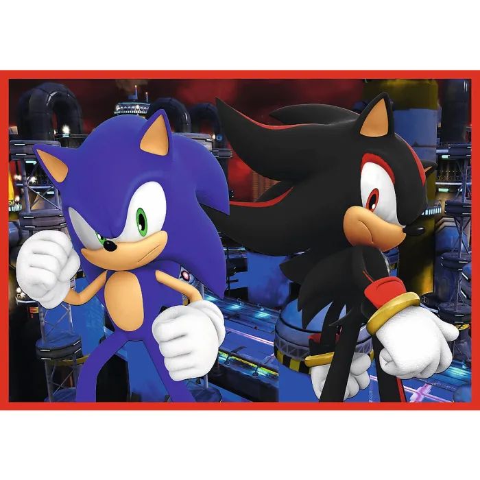Пазл Trefl Sonic Пригоди Соніка 4 in 1 (35, 48, 54, 70) елемента (5900511346251) зображення 3