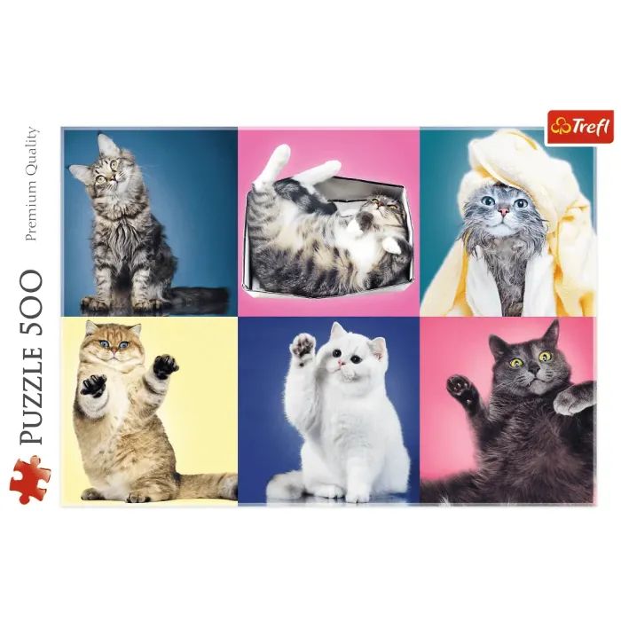Пазл Trefl Котята 500 элементов (5900511373776) изображение 3