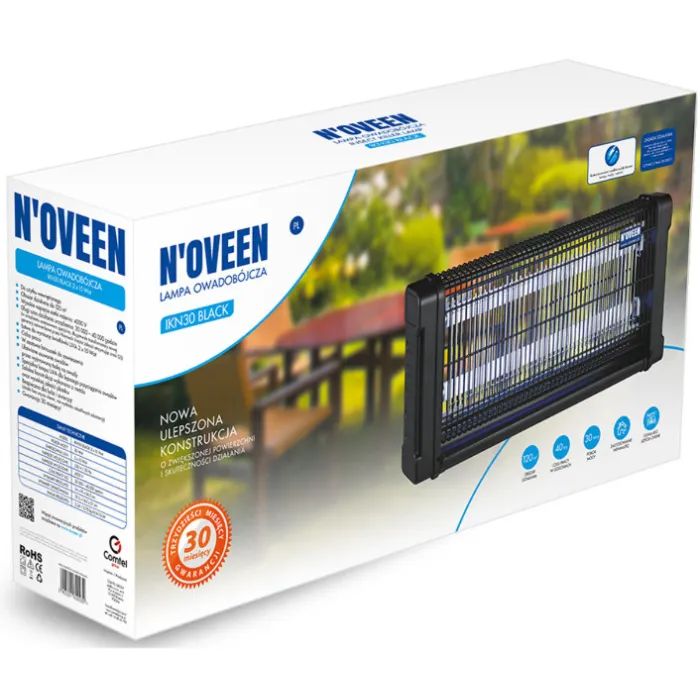 Инсектицидная лампа N'oveen IKN30 (RL074365) изображение 3