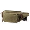 Сумка Vintage Поясная текстильная Оливковая (20174)