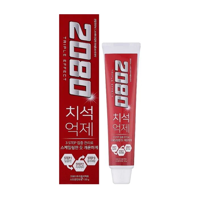 Зубная паста Aekyung 2080 Triple Effect Strong Mint 120 г (880104638679) изображение 2