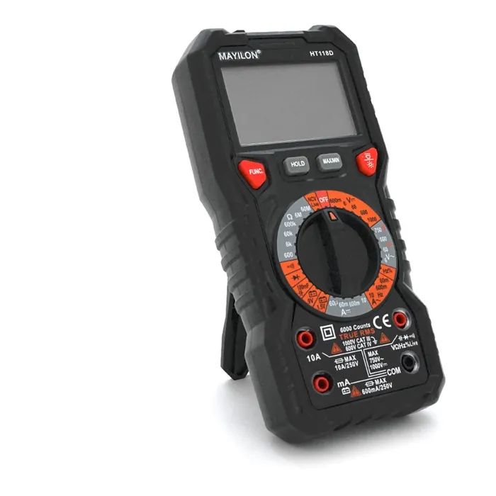 Цифровой мультиметр Mayilon HT-118D, V, A, R, C, F (HT-118D) изображение 2