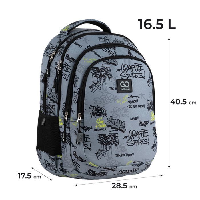 Рюкзак школьный GoPack Teens 162M-4 (GO25-162M-4) изображение 2