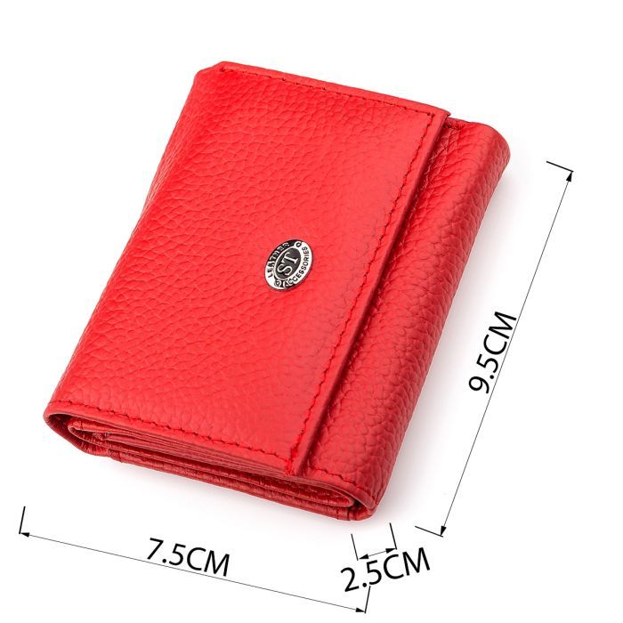 Кошелек ST Leather Красный (18323) изображение 3