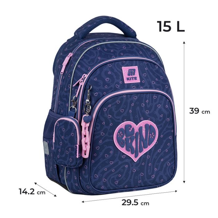 Рюкзак шкільний Kite Education 763M Be Kind (K25-763M-4) зображення 2