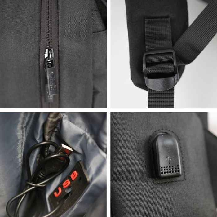 Рюкзак туристический NikiBo Studio 16л чорний (30011005-01) изображение 4