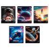 Зошит Yes Space expedition 12 аркушів лінія (767512)