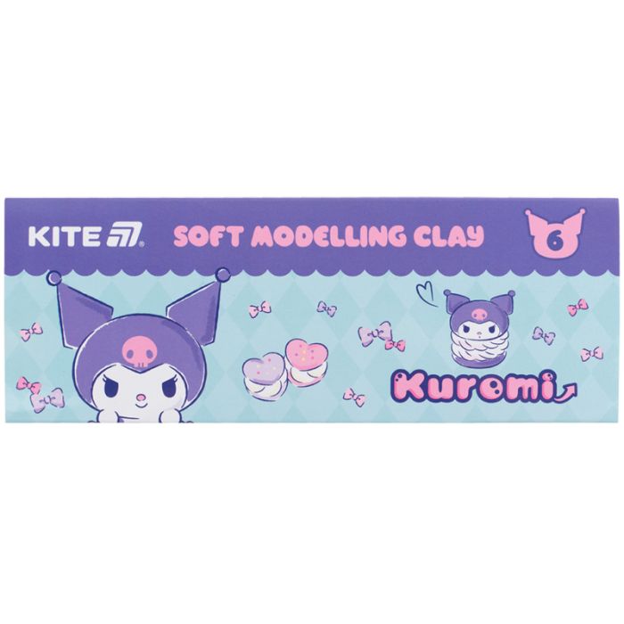 Пластилин Kite Kuromi восковий, 18 кольорів, 360 г (HK24-085)