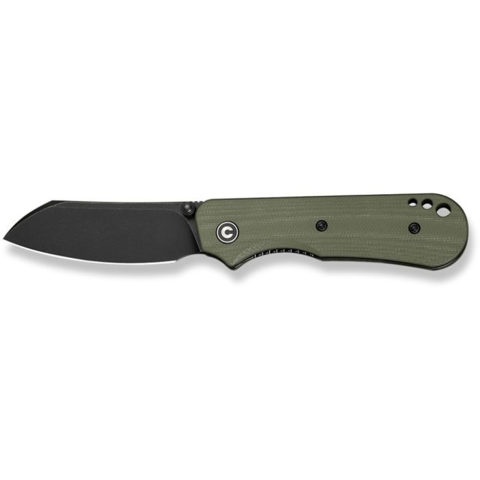 Нож Civivi Crabby, Green G10, Darkwash (C24055-1)