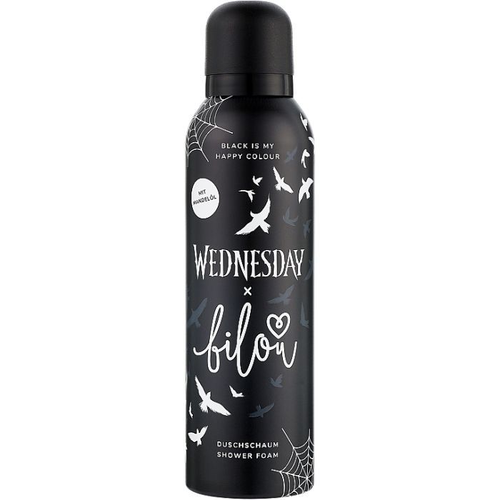 Пенка для душа Bilou & Wednesday Black Is My Happy Shower Foam 200 мл (4260437291471)
