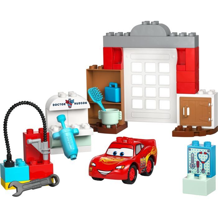 Конструктор LEGO DUPLO Disney и Pixar Тачки Тачки Визит МакКвина в гараж Дока (10456) изображение 2