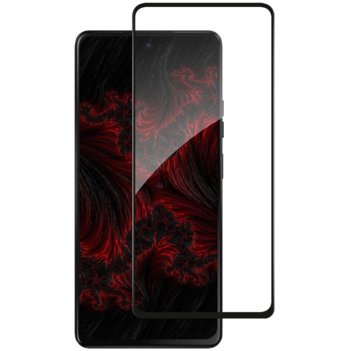 Стекло защитное Intaleo Full Glue Moto G75 Black (1283126607400) изображение 2