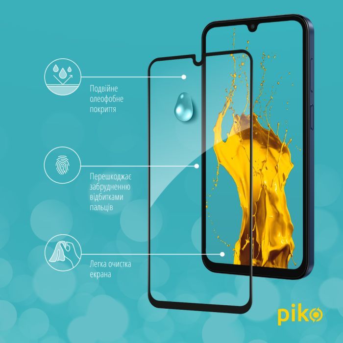 Скло захисне Piko Full Glue Samsung M15 Black (1283126591662) зображення 4
