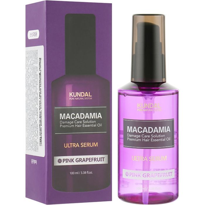 Сироватка для волосся Kundal Macadamia Ultra Serum Pink Grapefruit 100 мл (8809568740807)