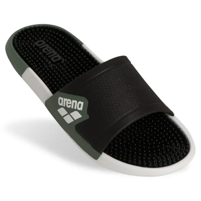 Шлепанцы Arena Marco Active 009279-120 чорний, зелений 45 (3468337513469) изображение 3