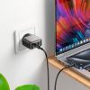 Зарядное устройство BOROFONE BAS54A Absolute 1xUSB-C PD20W + 1xUSB QC3.0 Black (6941991116209) изображение 9