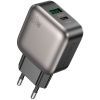Зарядное устройство BOROFONE BAS54A Absolute 1xUSB-C PD20W + 1xUSB QC3.0 Black (6941991116209)