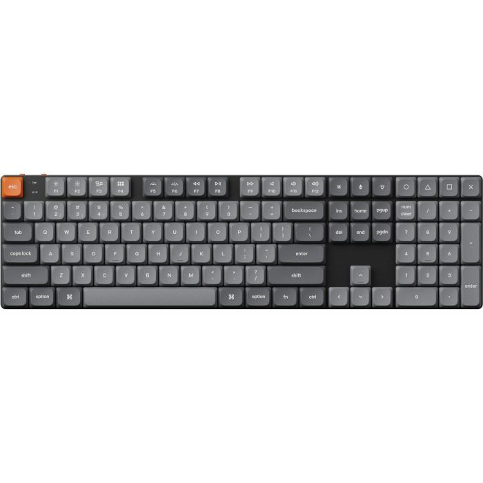 Клавиатура Keychron K5 Max Gateron MX 2.0 Red QMK Wireless/Bluetooth/USB-А UA Black (K5M-H1-UA) изображение 2